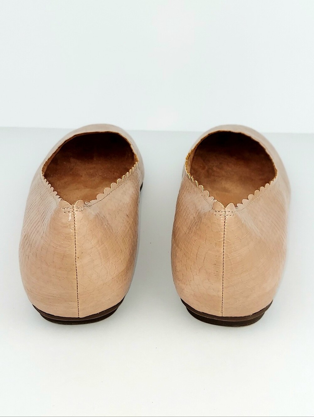 Vionic Julieta Snake Scalloped Ballet Flats 9.5 - Picture 5 of 13